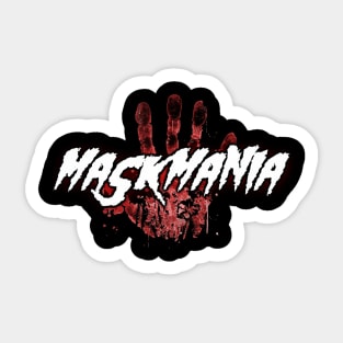 Maskmania Bloody Hand Sticker